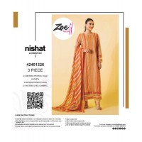 Branded Nishat 3-Piece Lawn Suit – Original and High-Quality Printed Summer Wear