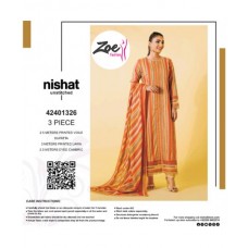 Branded Nishat 3-Piece Lawn Suit – Original and High-Quality Printed Summer Wear