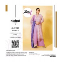 Top Quality 3-Piece Lawn Suit by Nishat – Original and Latest Summer Fashion