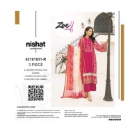 High-Quality Nishat 3-Piece Lawn Suit – Original and Fashionable for Summer